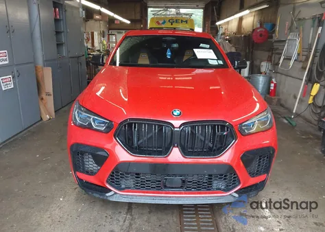 2022 BMW X6 M from USA, damaged, VIN 5YMCY0C07N9L41665